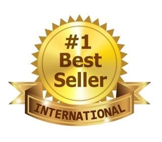 Number 1 International Bestseller badge awarded to Simplify Vegetable Gardening by Tony O'Neill, UK and USA Amazon charts, February 2024
